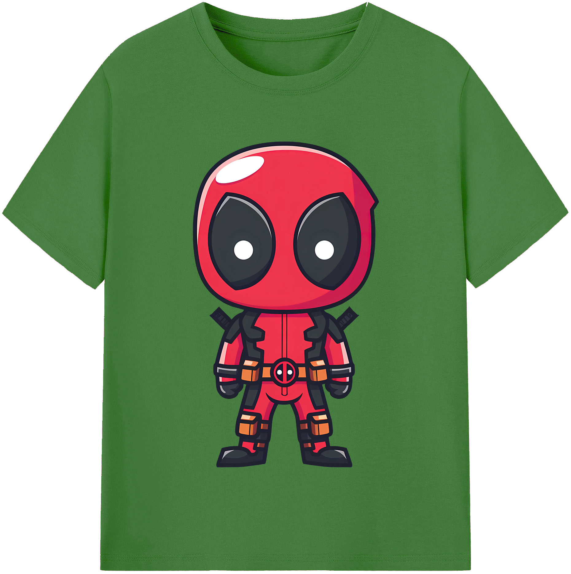 （画像用） Deadpool デッドプール レディースカジュアルプリントTシャツ（綿100％）